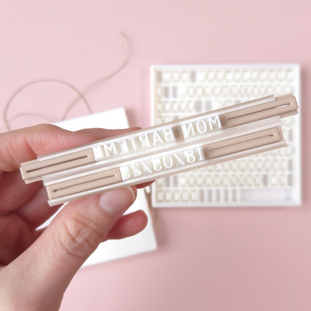 Sets micro tampon alphabet