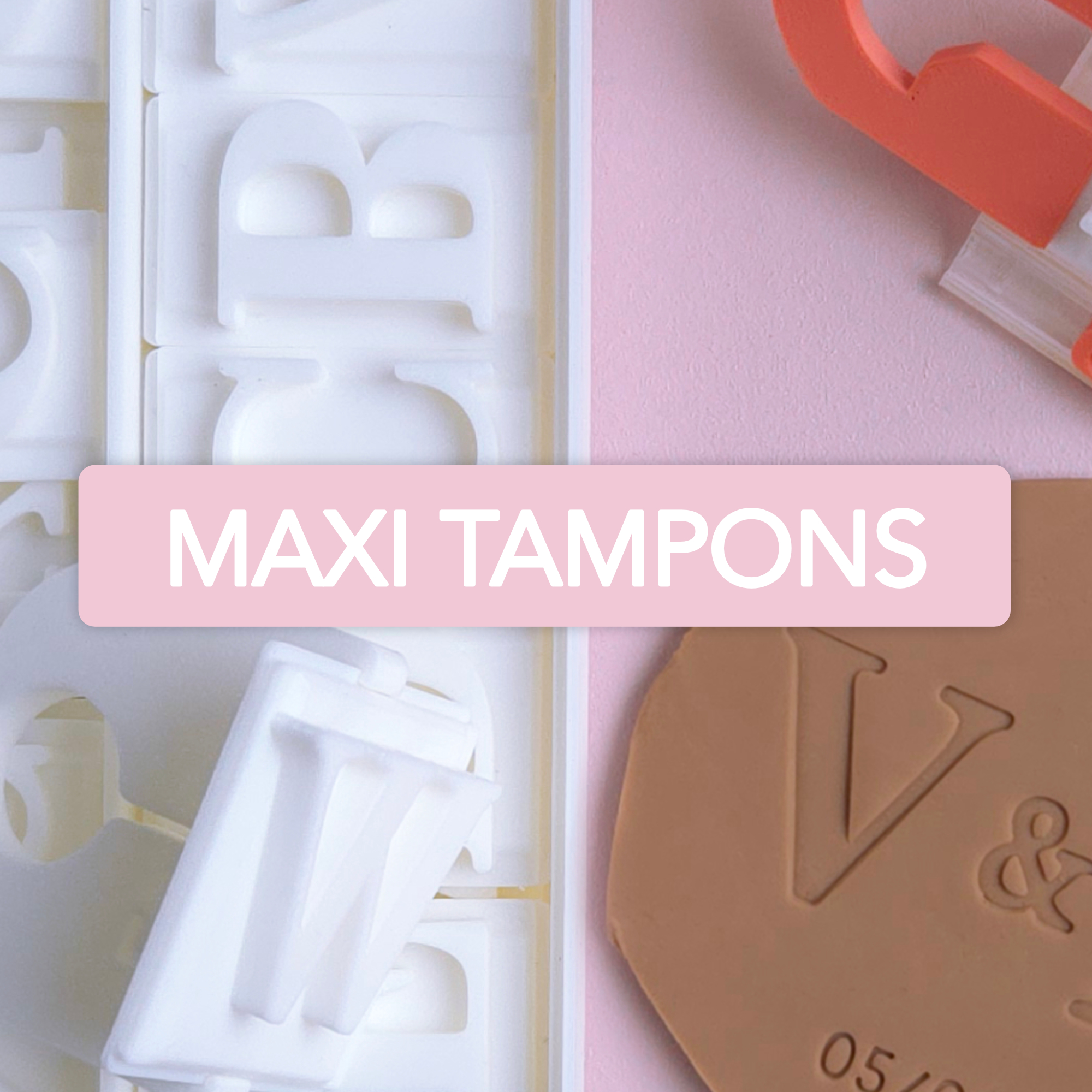 Sets maxi tampon alphabet